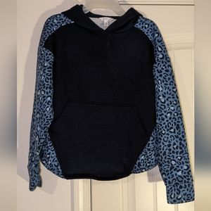 Juniors Size Small 4-6 Blue Hoodie